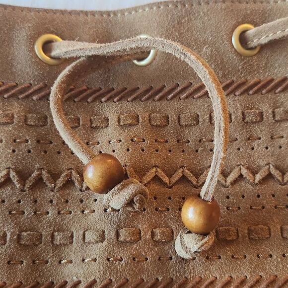 Linea Pelle Leather Fringe Purse - Picture 6 of 12